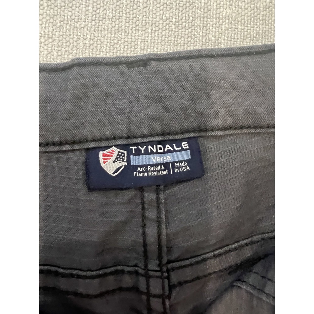 Tyndale AR/FR Work Pants Men's 34W Black Heavy Duty Flex Stretch READ* - Picture 4 of 9